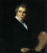 Portrait of Jacques-Louis David Jerome-Martin Langlois